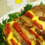 Мясо в духовке с помидором и сыром — пошаговые рецепты приготовления гармошкой, по-французски или по-царски